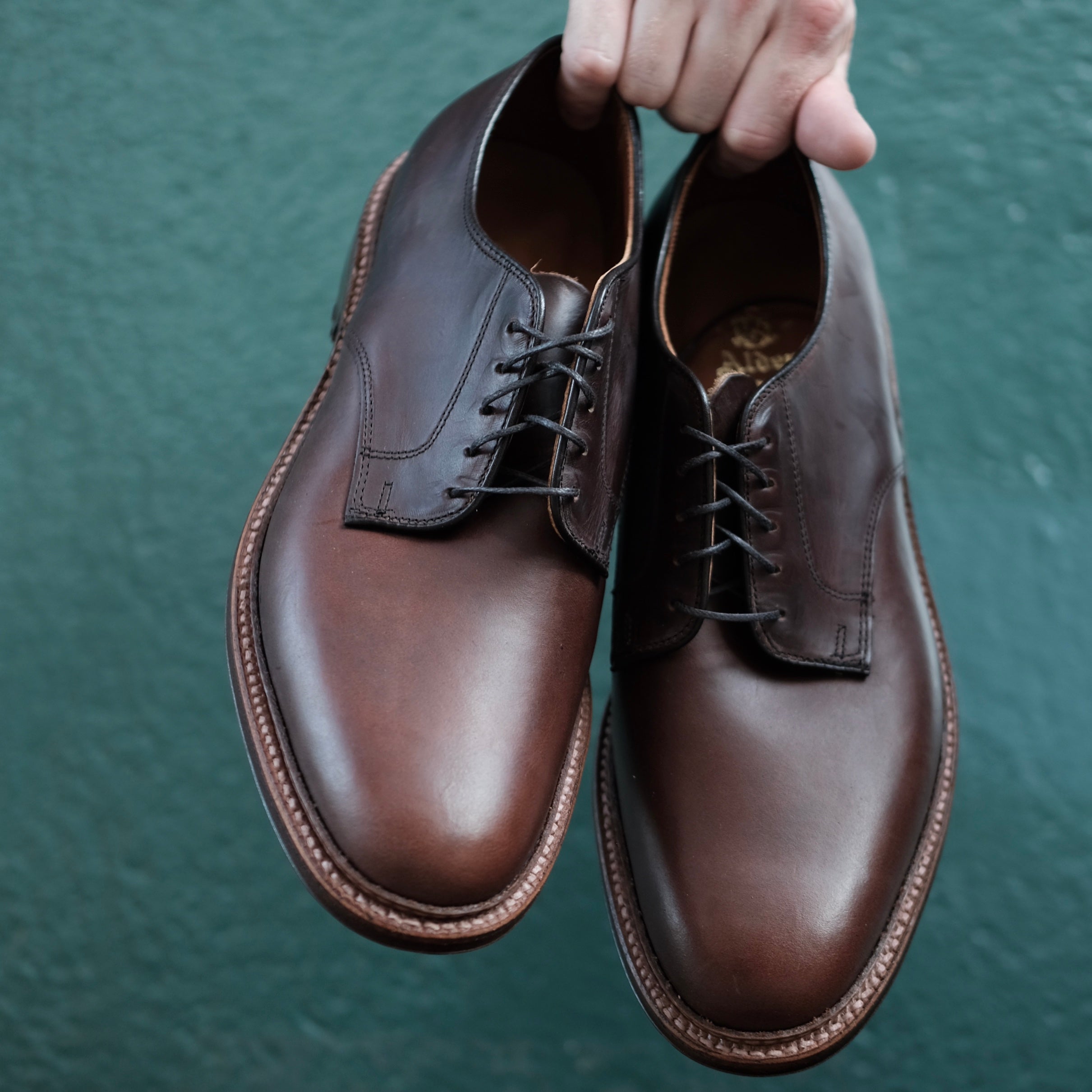 29364F - Unlined Plain Toe Dover in Brown Chromexcel – ALDEN SHOES